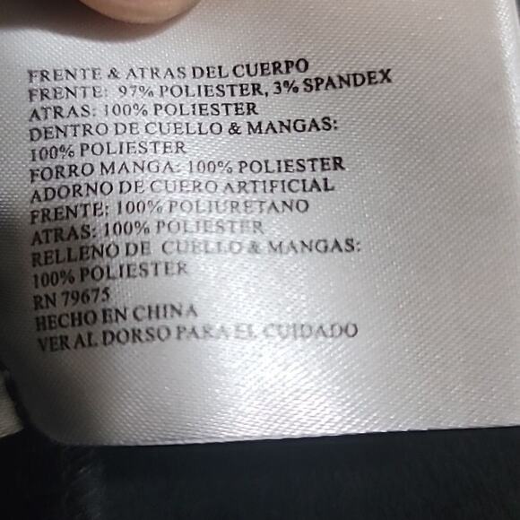 Michael Kors Women's Black Jacket Sz Petite Large - Picture 10 of 10